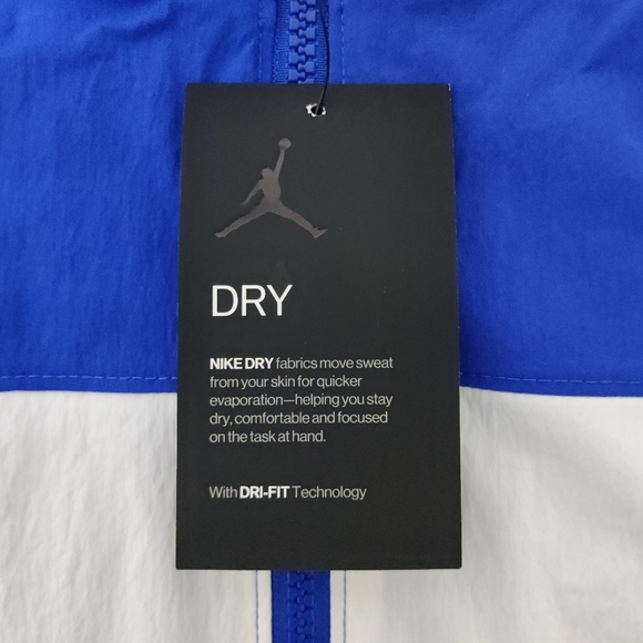 Nike Jordan Team Woven Long Sleeve Jacket Royal - Picture 4 of 5